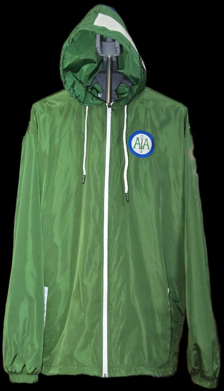 Green AIA Strong Mind Windbreaker Suit