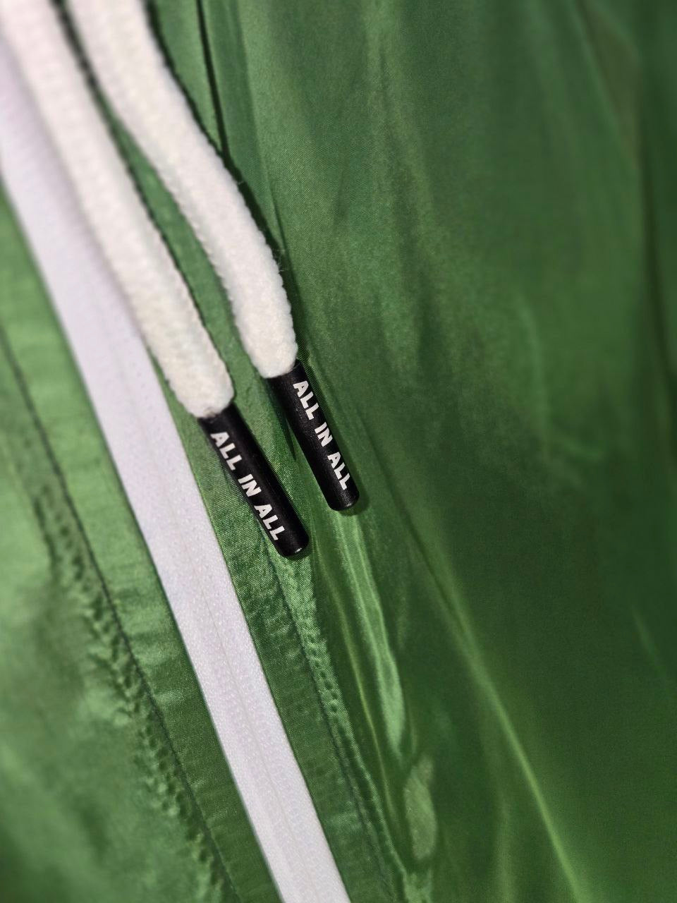Green AIA Strong Mind Windbreaker Suit